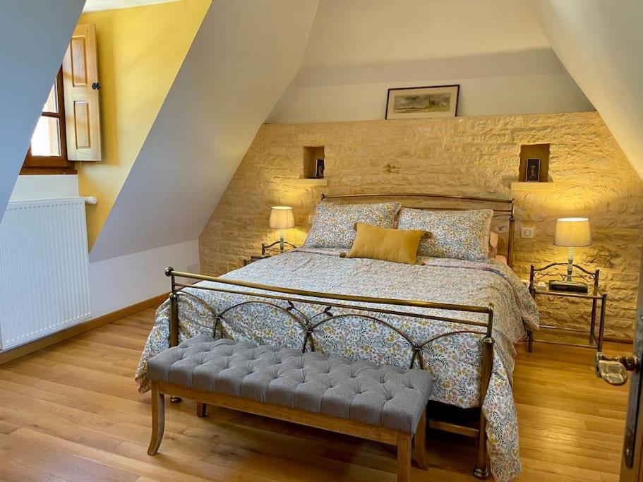 Charming 19Th Century Farmhouse With Pool Vitrac  Esterno foto