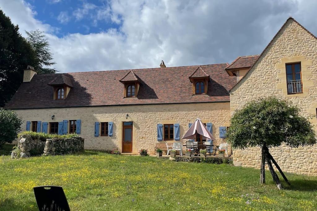 Charming 19Th Century Farmhouse With Pool Vitrac  Esterno foto