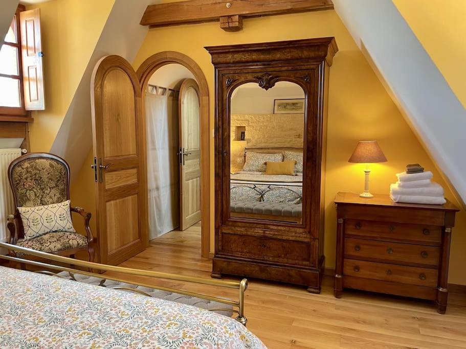 Charming 19Th Century Farmhouse With Pool Vitrac  Esterno foto
